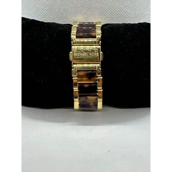 Michael Kors Parker MK5688 Women's Gold Tortoise Analog Dial Quartz Watch JNA432 - Picture 4 of 11